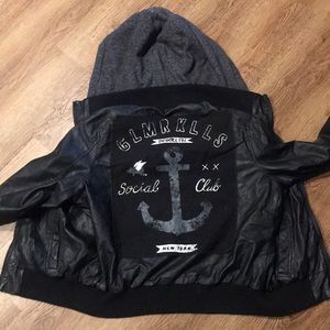 Glamour kills leather biker jacket